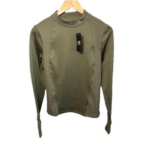 NWT Under Armour Movement Long Sleeve Performance Training Fitted Shirt Womens L